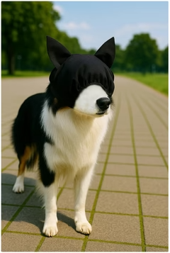 Dog Anxiety Relief Eye Mask – Calm, Comfort & Style