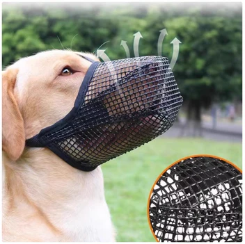 Breathable Mesh Dog Muzzle – Safety, Comfort & Control