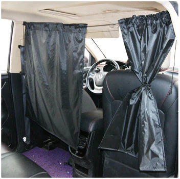 Car Rear Partition Curtain – Privacy, UV Protection & Universal Fit