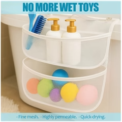 Bathroom Mesh Storage Organizer – Tidy, Practical & Space-Saving