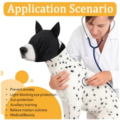 Dog Anxiety Relief Eye Mask – Calm, Comfort & Style