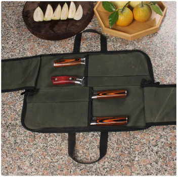 Portable Knife Roll Bag – Safe, Organized & Travel-Friendly