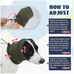Dog Calming Hood – Comfort, Warmth & Peace of Mind