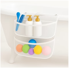 Bathroom Mesh Storage Organizer – Tidy, Practical & Space-Saving